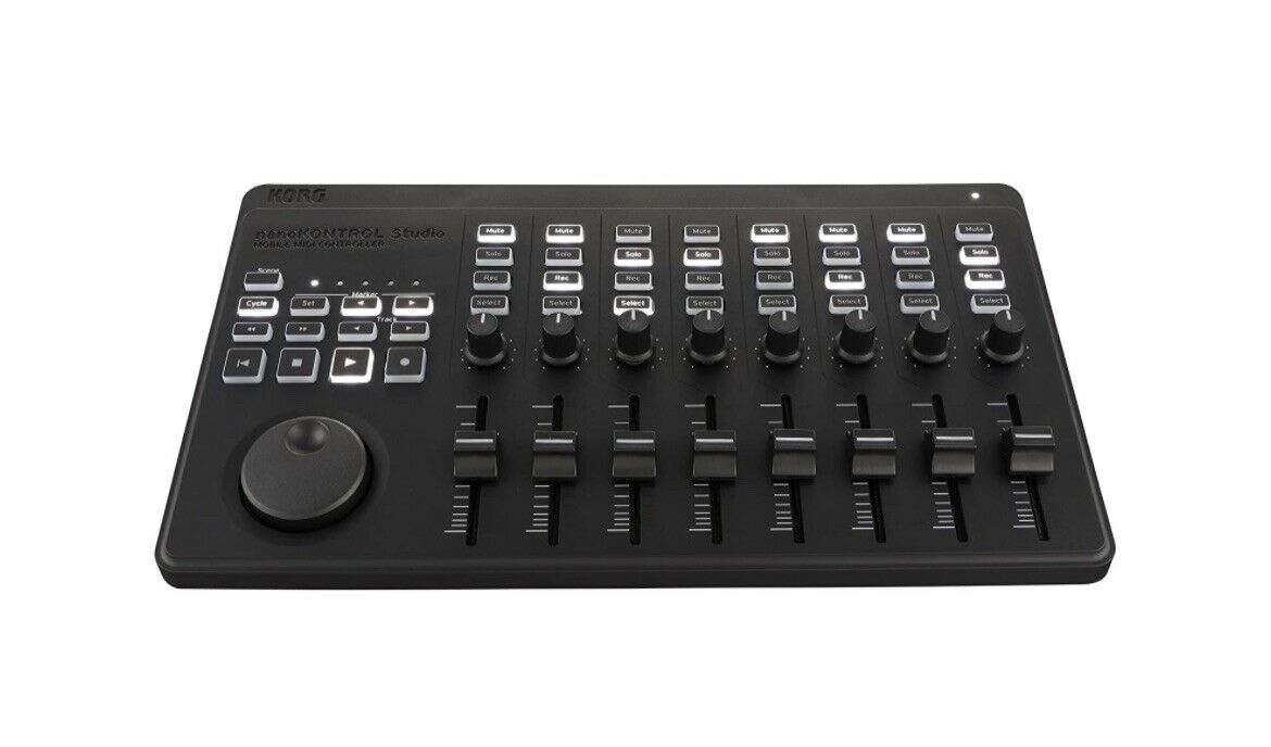 KORG NANOKTRL-ST nanoKONTROL Studio Mobile Midi Controller Bluetooth NEW/SEALED - Fresh Stock Dated February 2026