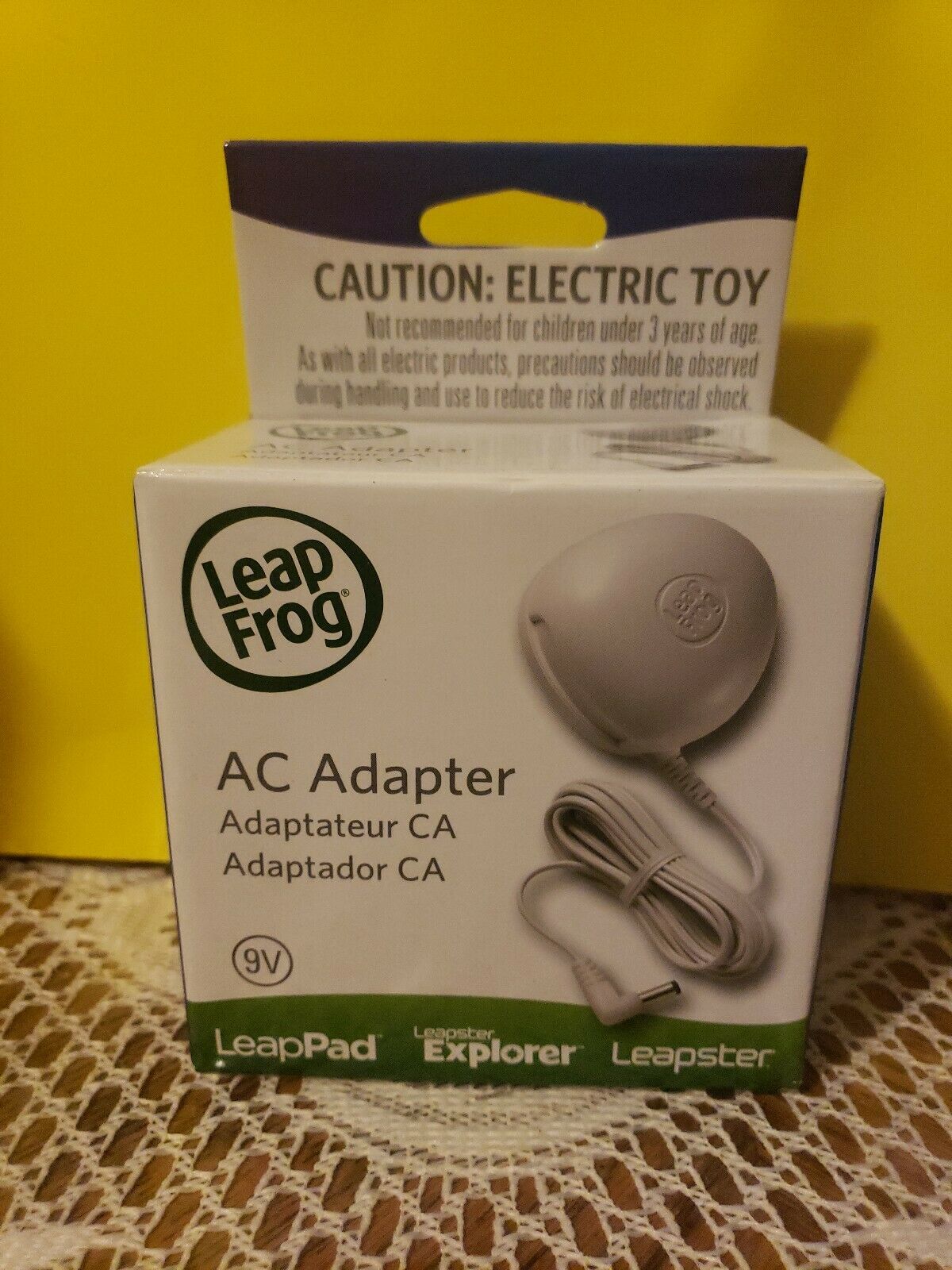 LeapFrog AC Power Adapter LeapPad Tablet Leapster Explorer - Fresh Stock Dated February 2026