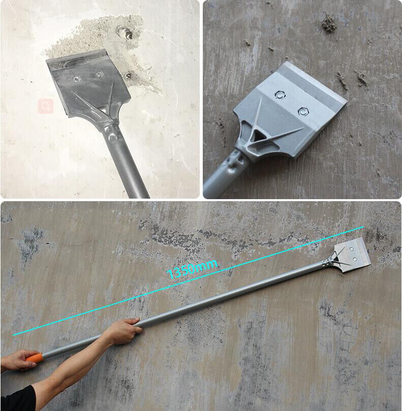 53 In. Professional Long Handle Floor Scraper - Fresh Stock Dated February 2026