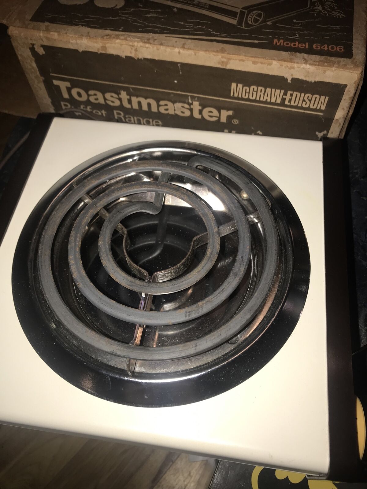 Toastmaster Buffet Range Hot Plate. Unused. Original Box. - Fresh Stock Dated February 2026