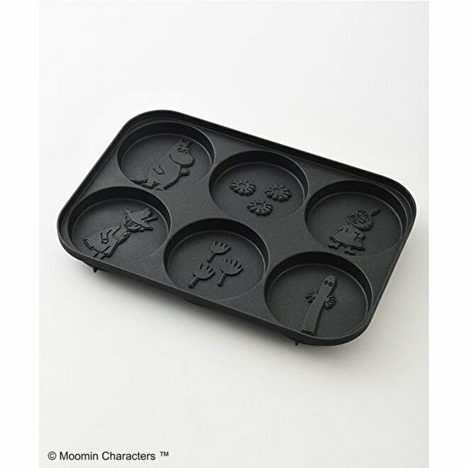 BRUNO Moomin Compact Hot Plate 3 Plates, Flat, Takoyaki, Pancake Plates - Fresh Stock Dated December 2025