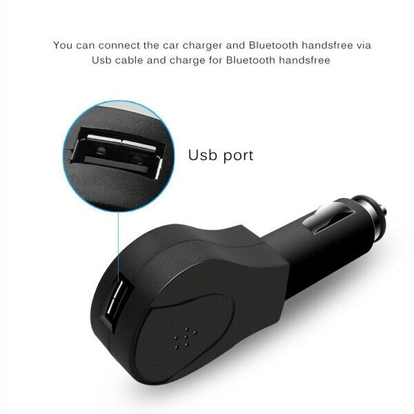 Handsfree Bluetooth Car Kits Wireless Multipoint Speakerphone Speaker Visor Clip - Fresh Stock Dated February 2026