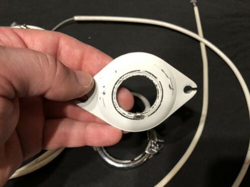 ORIGINAL COMPLETE ODYSSEY GYRO SYSTEM CABLES HEADSET WHITE OLD SCHOOL BMX - Fresh Stock Dated December 2025