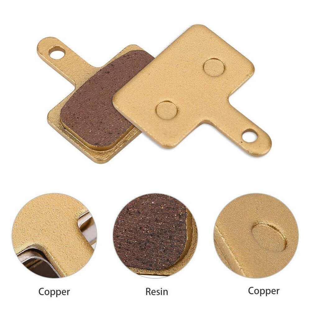 Metal Bicycle Disc Brake Pads for Shimano Tektro Orion B01S M315 M395 - 2 Pairs - Fresh Stock Dated February 2026