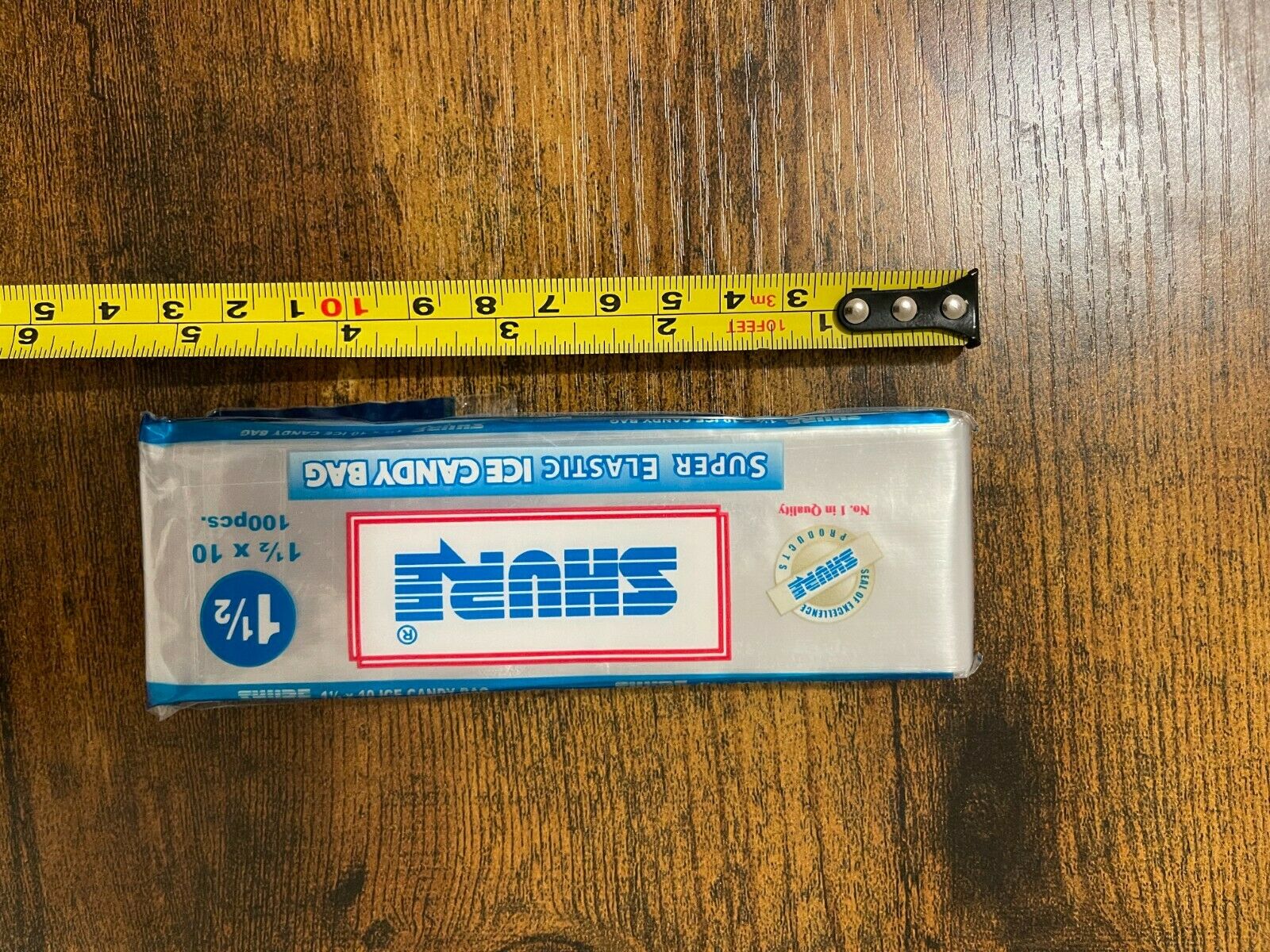 Ice Candy Bags/Ice Popsicle Bags 1.5x10 - 2 bags (200 pieces) - Fresh Stock Dated December 2025