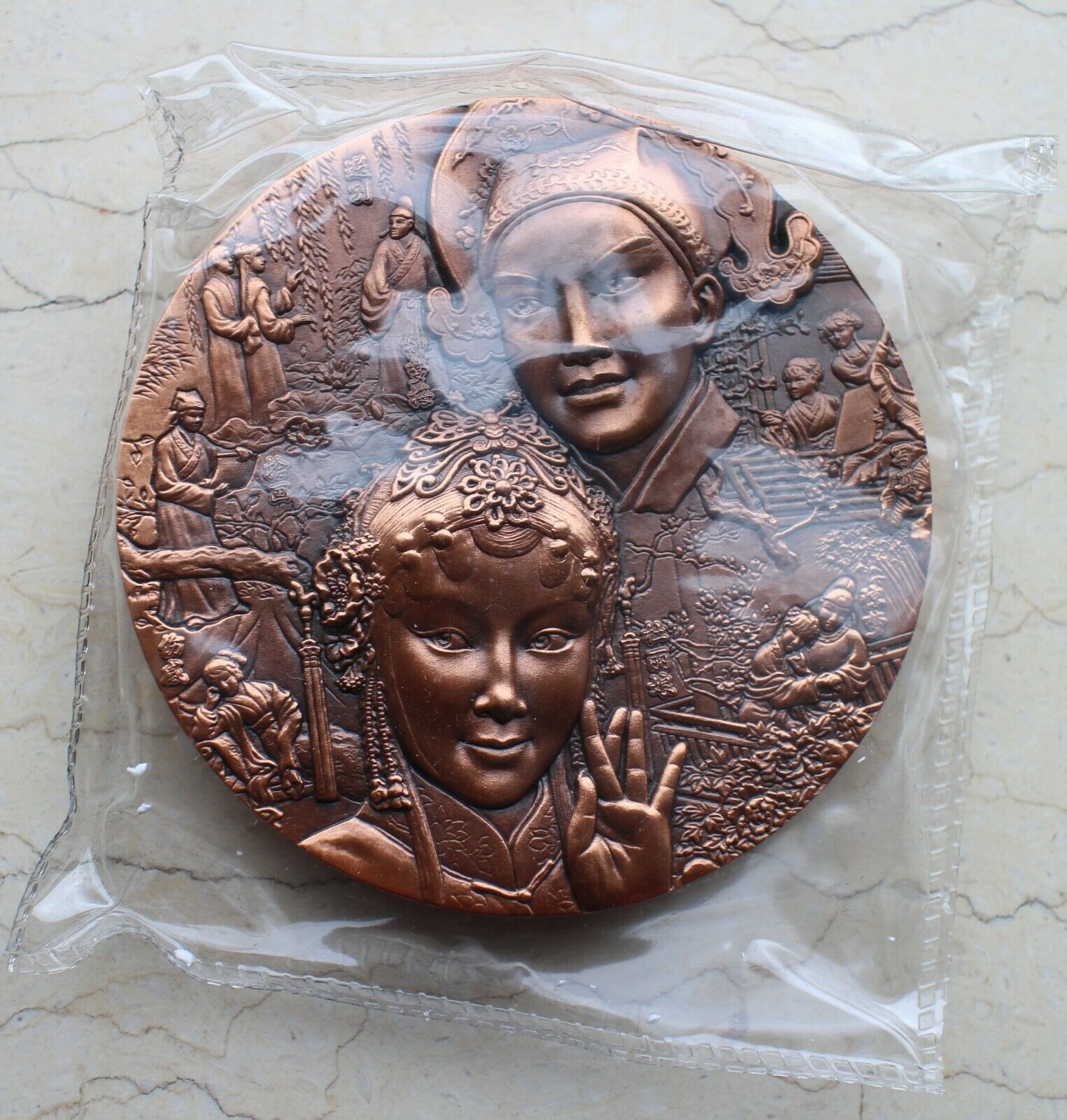 A Pair of China 90mm Medals Set - Peking Opera Series - Peony Pavilion - Fresh Stock Dated February 2026