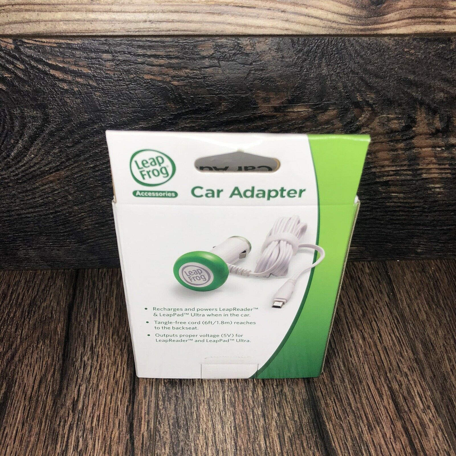 LEAP FROG Car Adapter Works with LeapPad Ultra LeapReader New Genuine in Box - Fresh Stock Dated February 2026