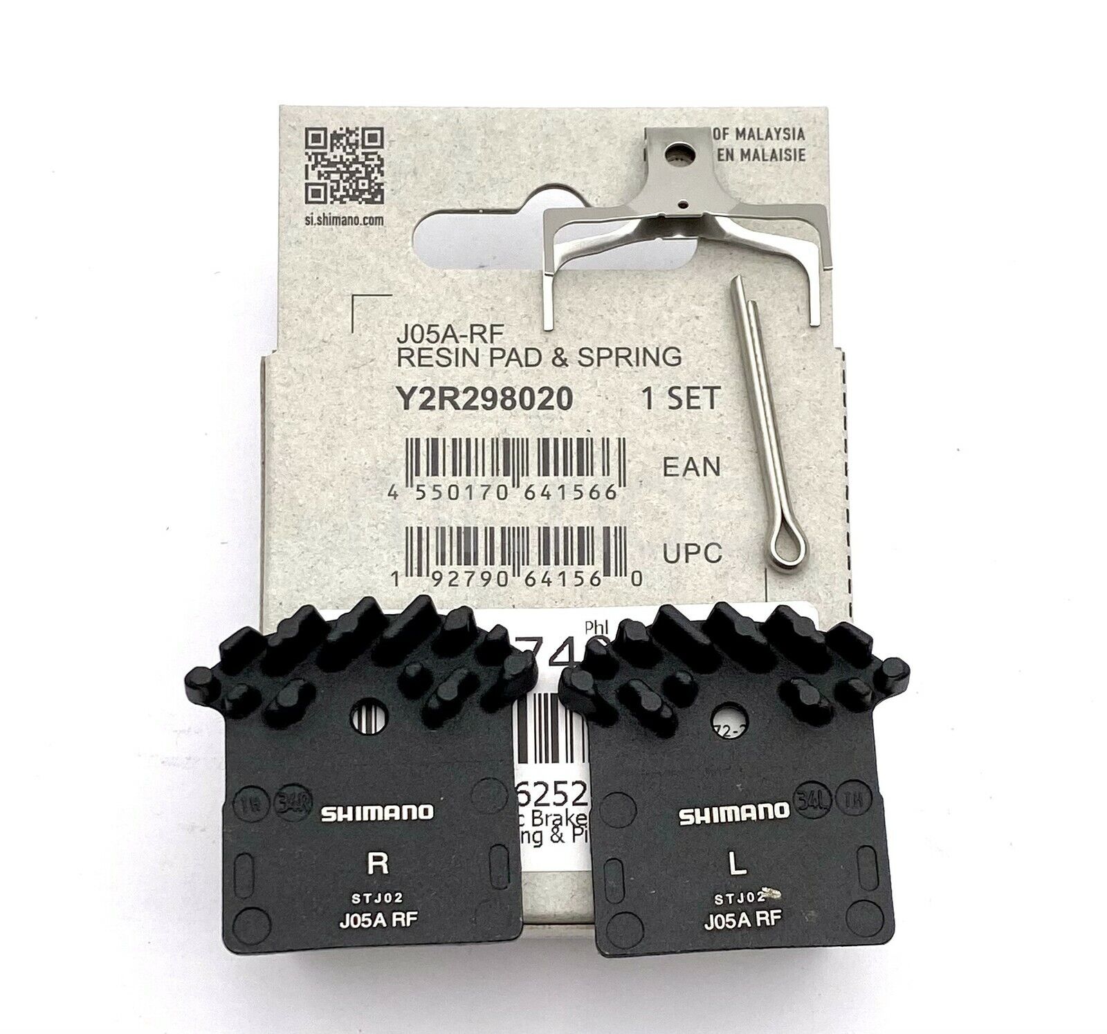 Shimano J05A Resin Disc Brake Pads For XTR/XT/SLX/DEORE/ALFINE MTB Mountain Bike - Fresh Stock Dated February 2026