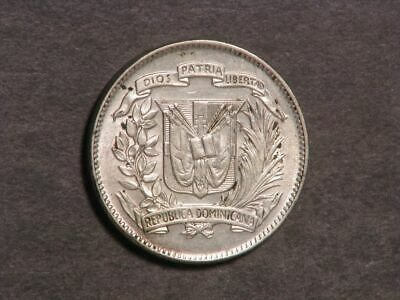 DOMINICAN REPUBLIC 1944 5 Centavos AU-Unc - Fresh Stock Dated December 2025