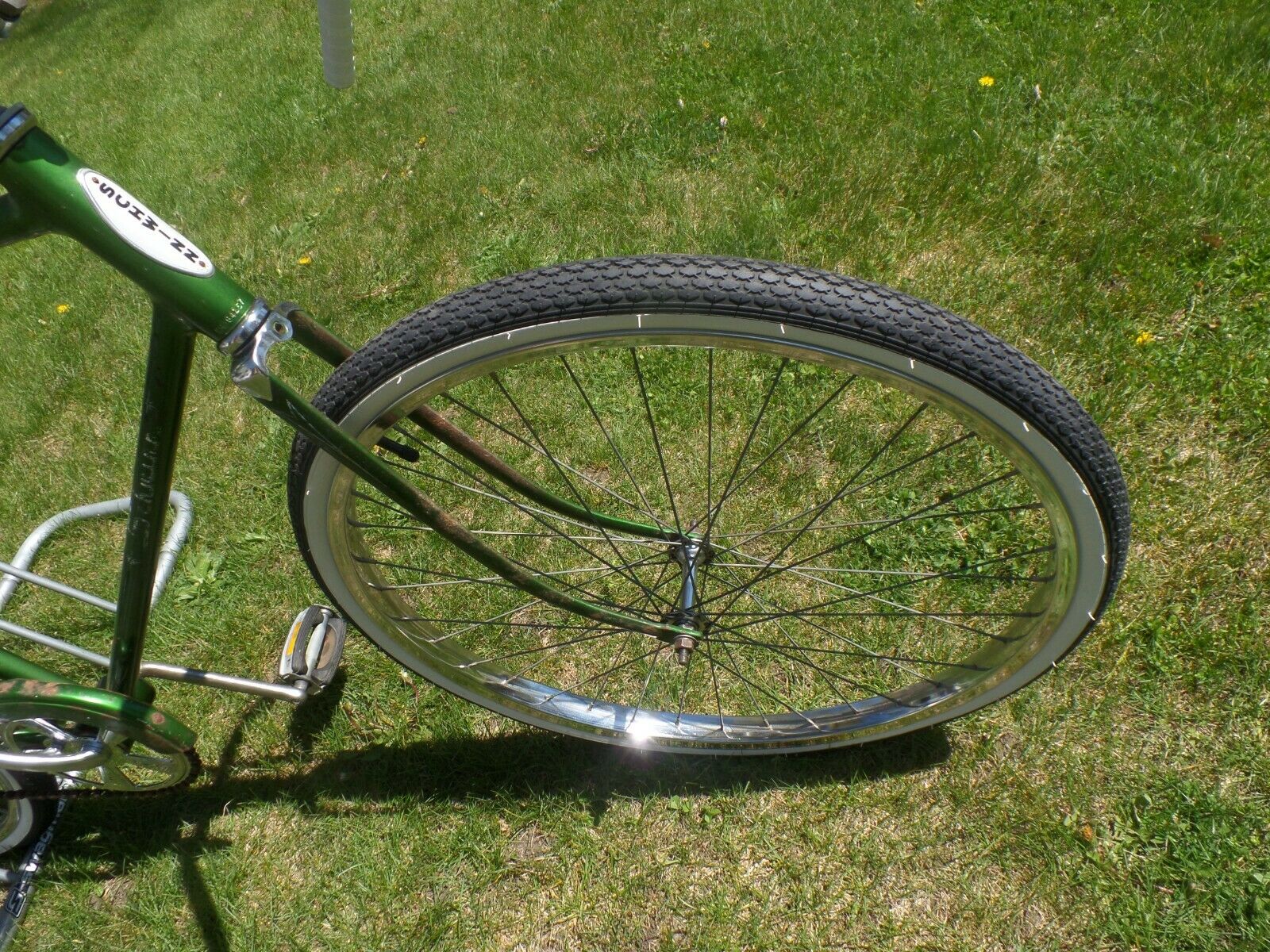 1976 (EM) Schwinn Men's Racer Custom Rat Bike - Green - Fresh Stock Dated February 2026