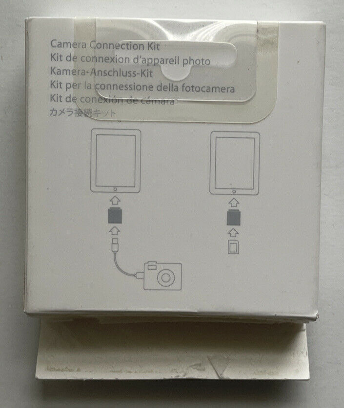 Genuine Apple iPad Camera Connection Kit MC531ZM/A - 1 Connector Only - Fresh Stock Dated February 2026