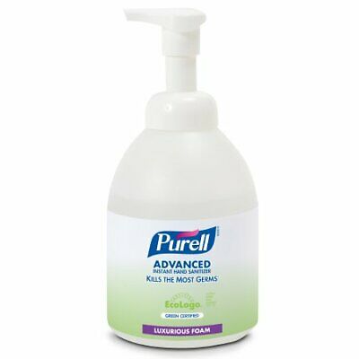 Purell Advanced Green Certified Foaming Hand Sanitizer 535 mL Pump Bottle 1 Each - Fresh Stock Dated February 2026