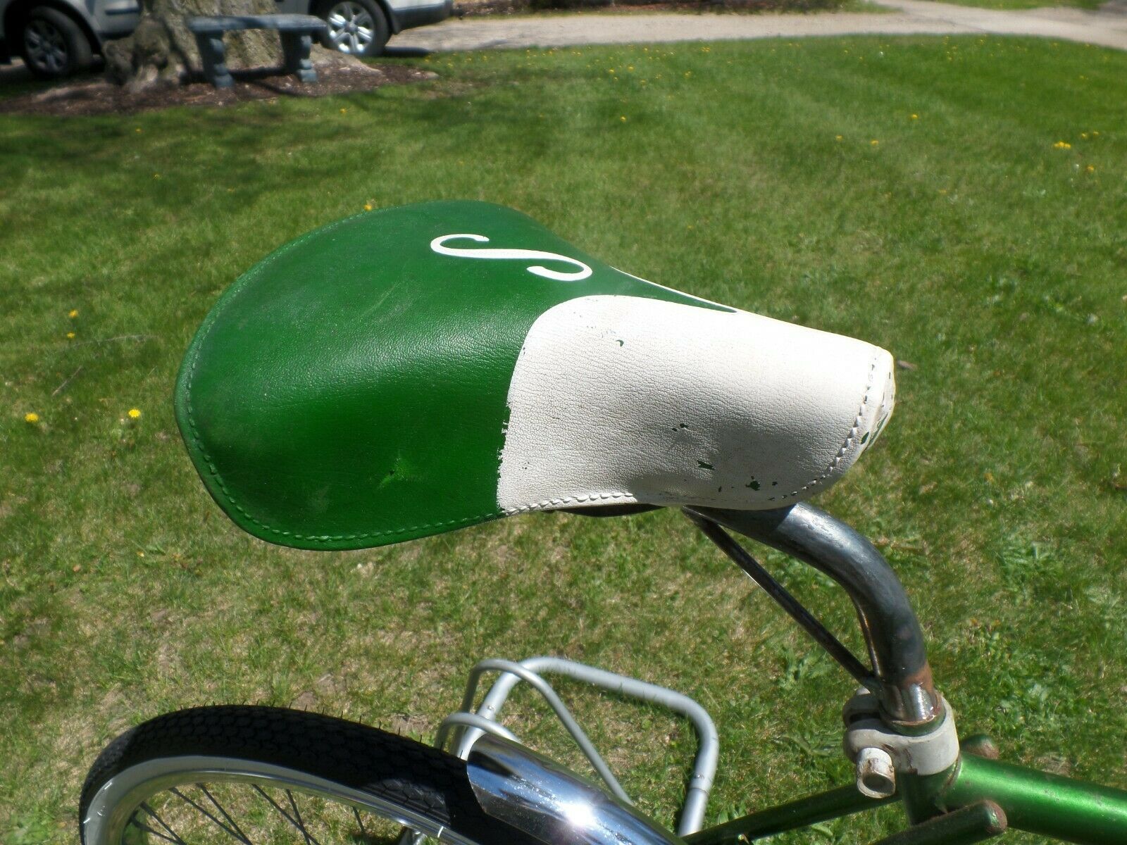 1976 (EM) Schwinn Men's Racer Custom Rat Bike - Green - Fresh Stock Dated February 2026