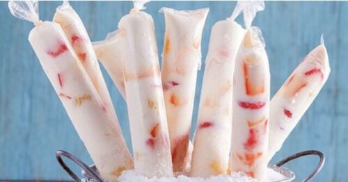 200 pcs Plastic Ice Candy Bag - Plastic Ice Pop 1 3/4 x 10 - Fresh Stock Dated February 2026