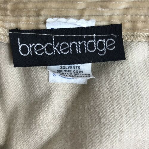 Breckenridge Vintage Corduroy Skirt size 12 Front Pleat     W21 - Fresh Stock Dated February 2026