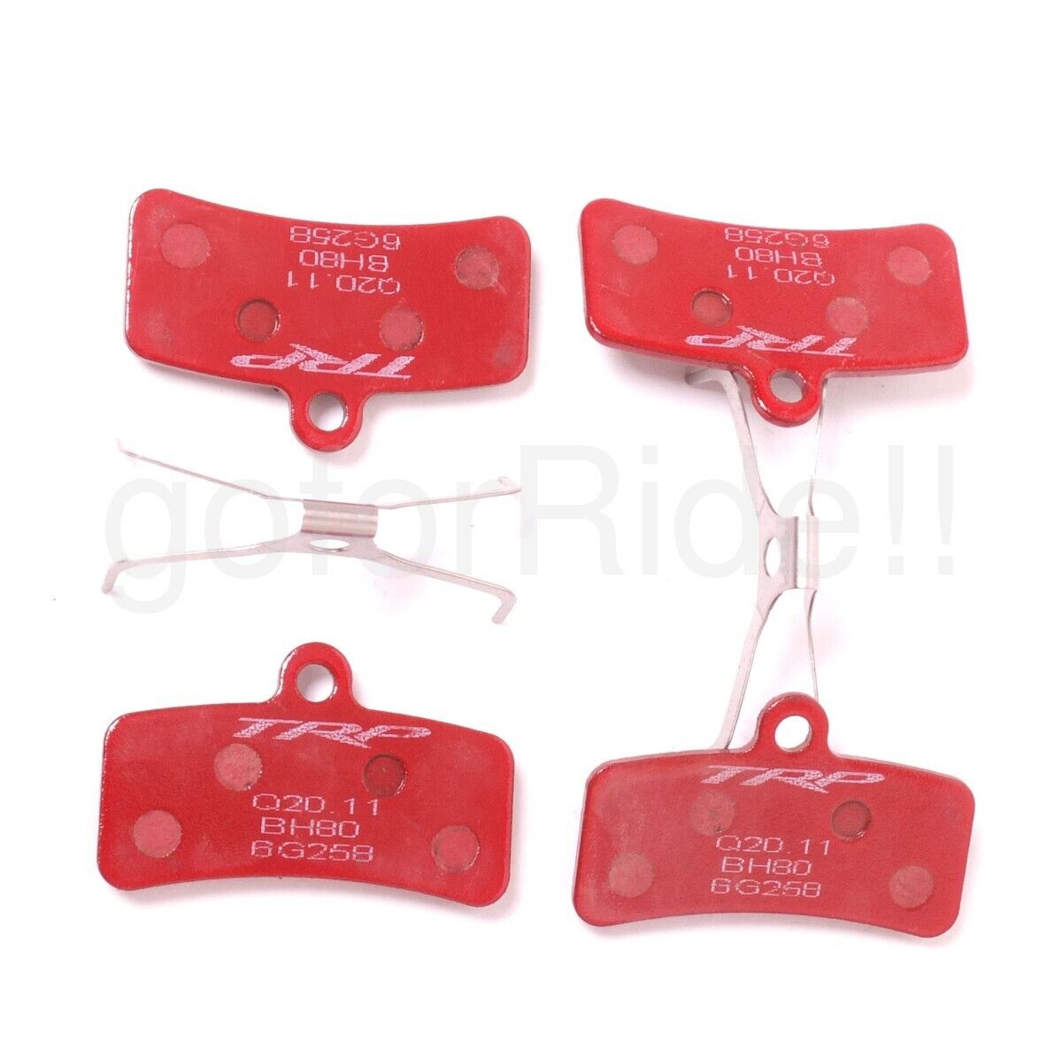 2x TRP Bike Q20.11 Disc Brake Pads w/ Spring -Quadiem SL, Slate T4 NIB - Fresh Stock Dated February 2026