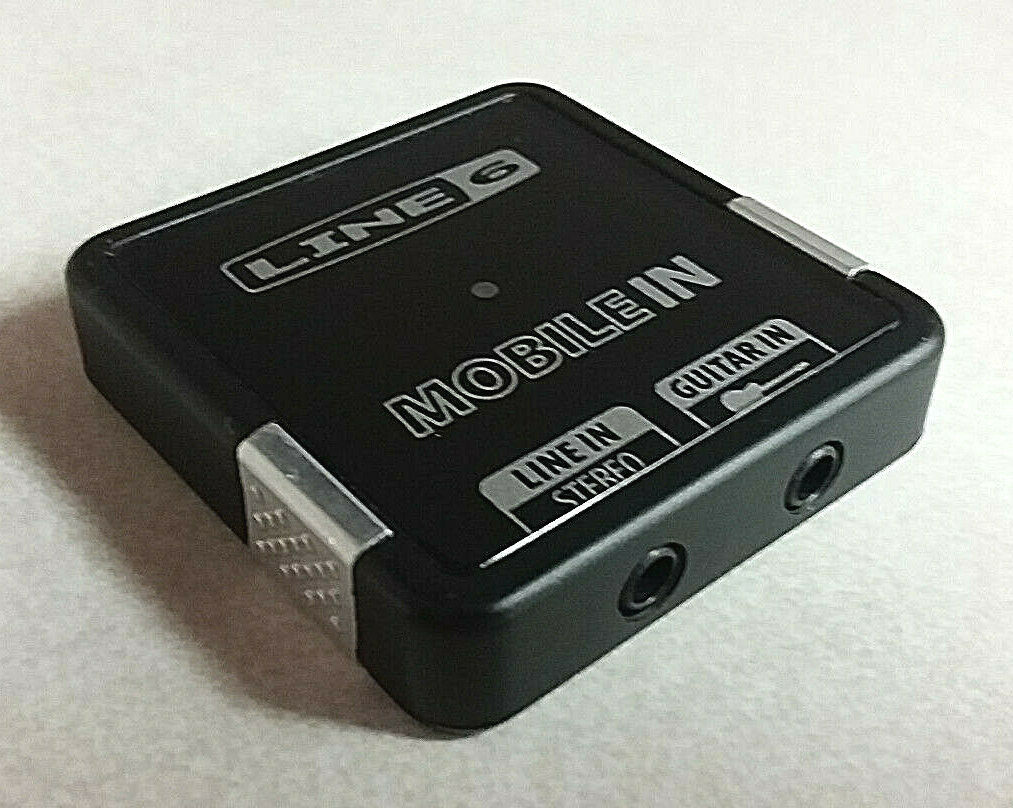 LINE 6 MOBILE IN IPHONE4 AND IPAD COMPATIBLE GUITAR LINE IN POD - Fresh Stock Dated February 2026