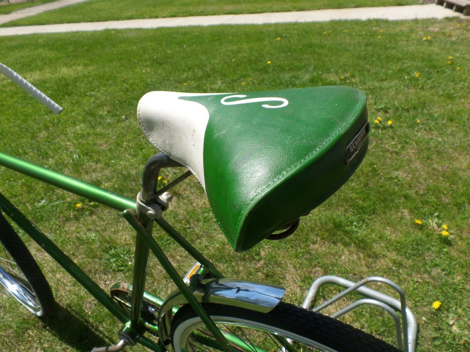 1976 (EM) Schwinn Men's Racer Custom Rat Bike - Green - Fresh Stock Dated February 2026