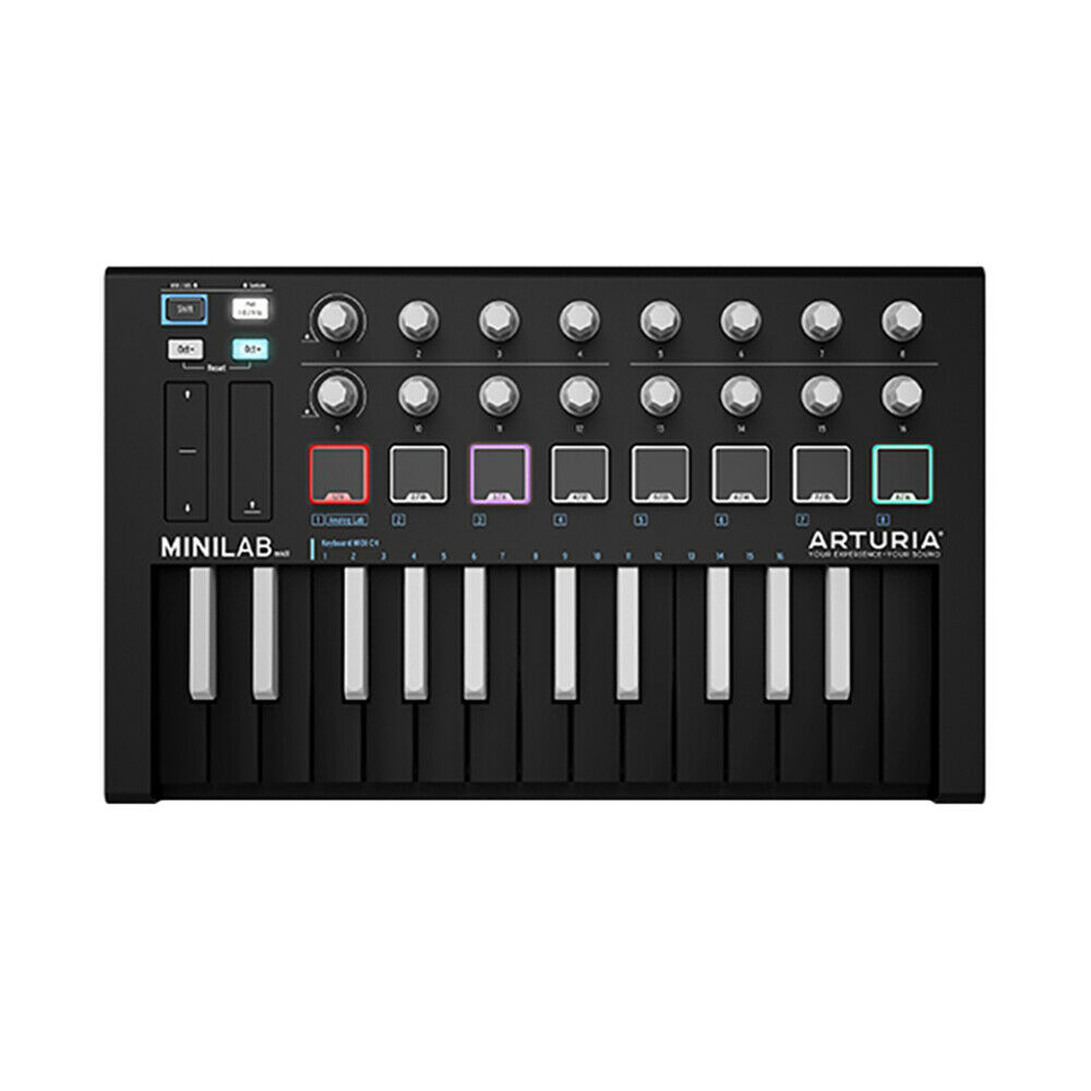 Arturia MiniLab MKII Inverted MIDI Controller - Fresh Stock Dated February 2026