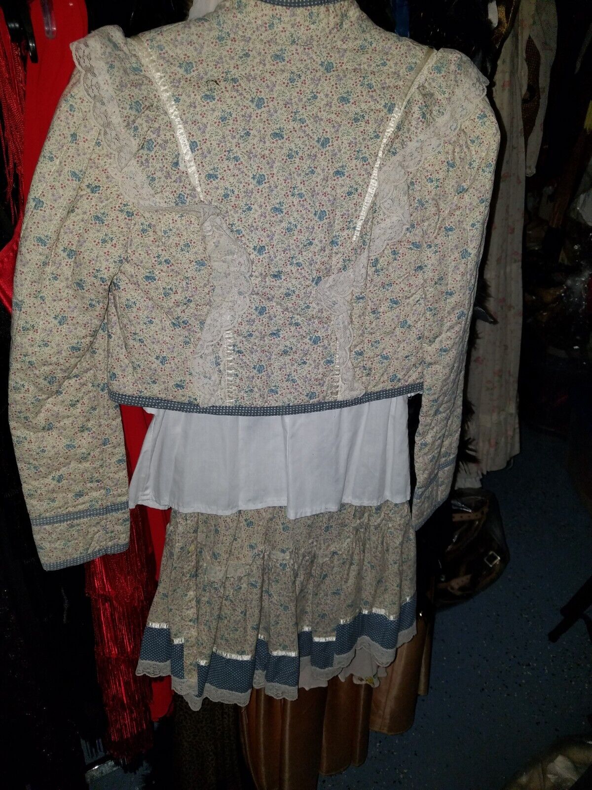 GUNNE SAX VINTAGE SKIRT AND QUILTED JACKET WITH BLOUSE - Fresh Stock Dated March 2026