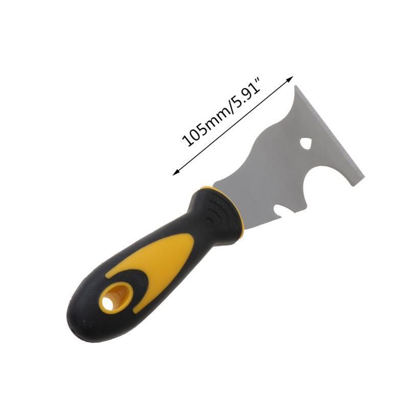 Stainless Steel Paint Putty Scraper 7in1 Tool Spackle  Caulk Removal Tool - Fresh Stock Dated February 2026
