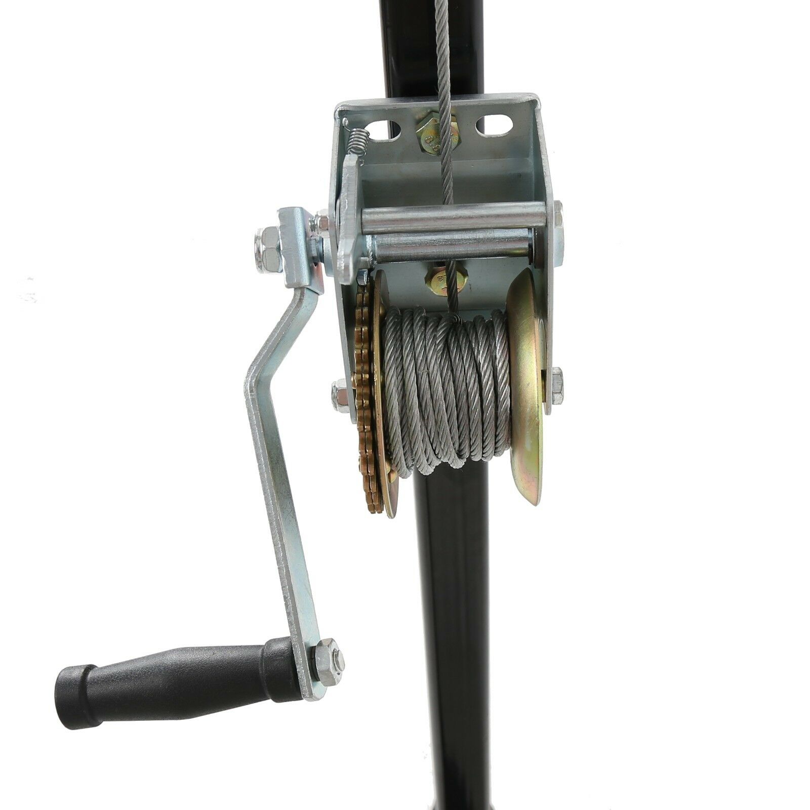 Hitch-Mounted Big Game Hunting Deer Hoist with Winch Lift Gambrel 500lb Capacity - Fresh Stock Dated December 2025