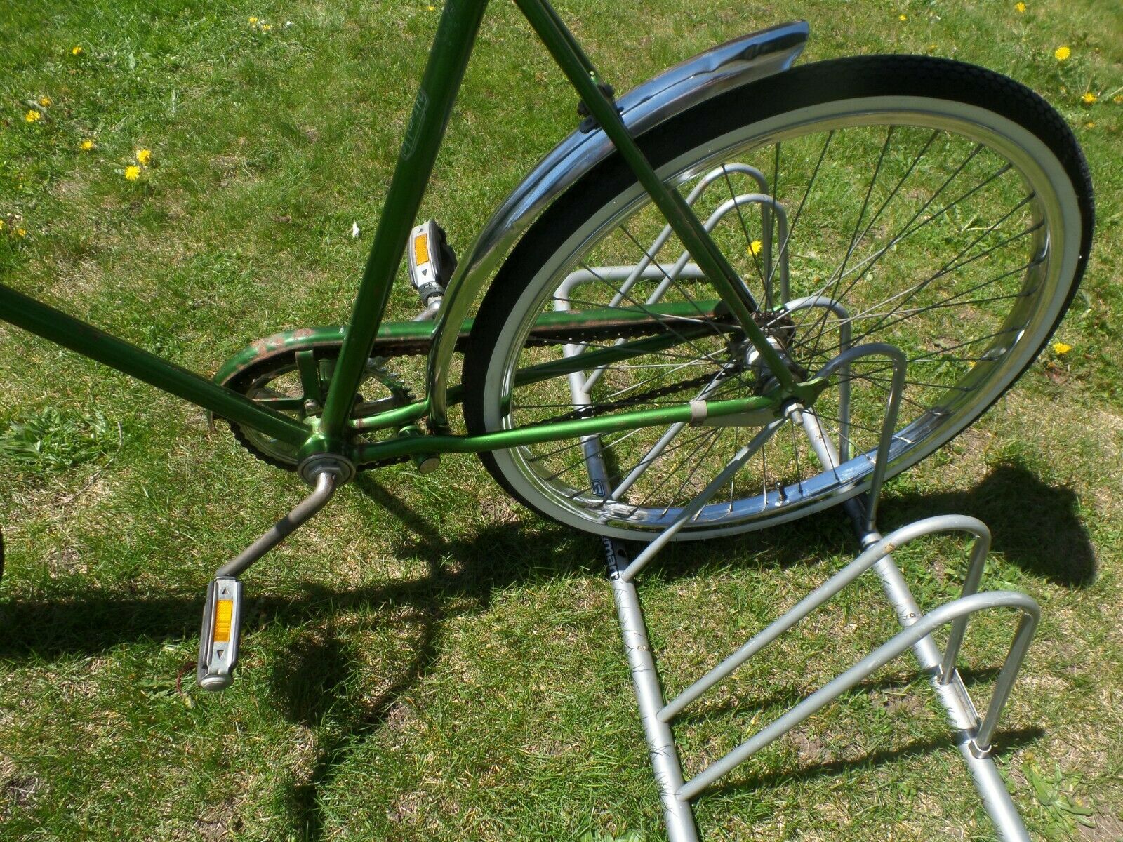 1976 (EM) Schwinn Men's Racer Custom Rat Bike - Green - Fresh Stock Dated February 2026