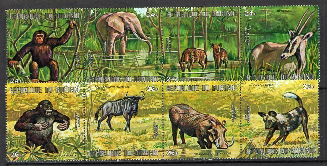 Burundi 1966-71 Flora & Fauna Group of Better Airmails MNH CV0 - Fresh Stock Dated December 2025