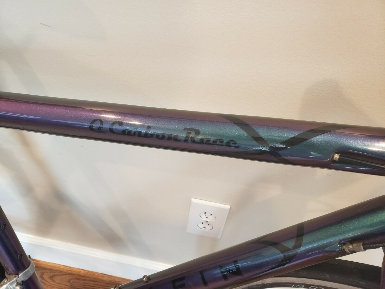 2003 Klein Q Carbon Race 55 cm Road Bike Ultegra/105 Purple Haze Colorshift USA - Fresh Stock Dated February 2026