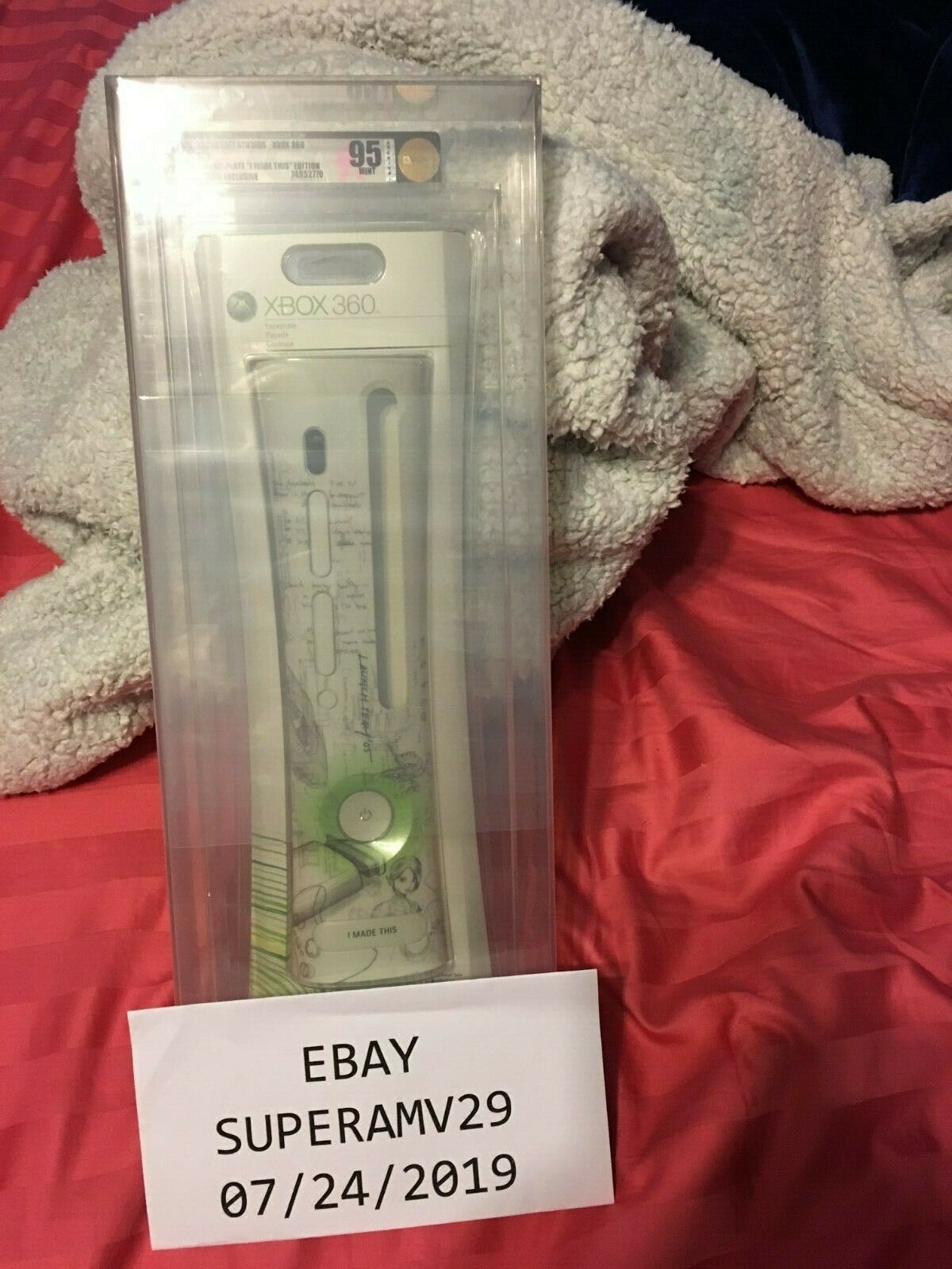 Xbox 360 Launch Team 2005 FACEPLATE VGA 95 - Fresh Stock Dated December 2025