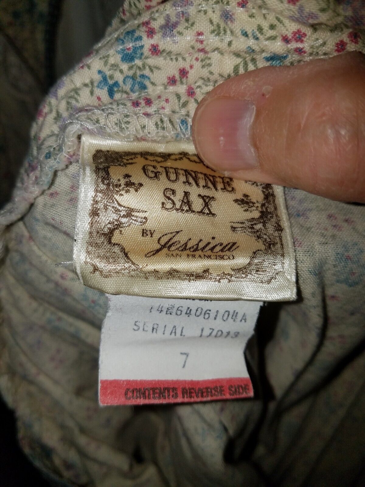 GUNNE SAX VINTAGE SKIRT AND QUILTED JACKET WITH BLOUSE - Fresh Stock Dated March 2026