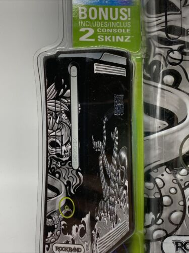 Mad Catz Xbox 360 Rockband Faceplate And Console Skin Factory Sealed Skull - Fresh Stock Dated December 2025
