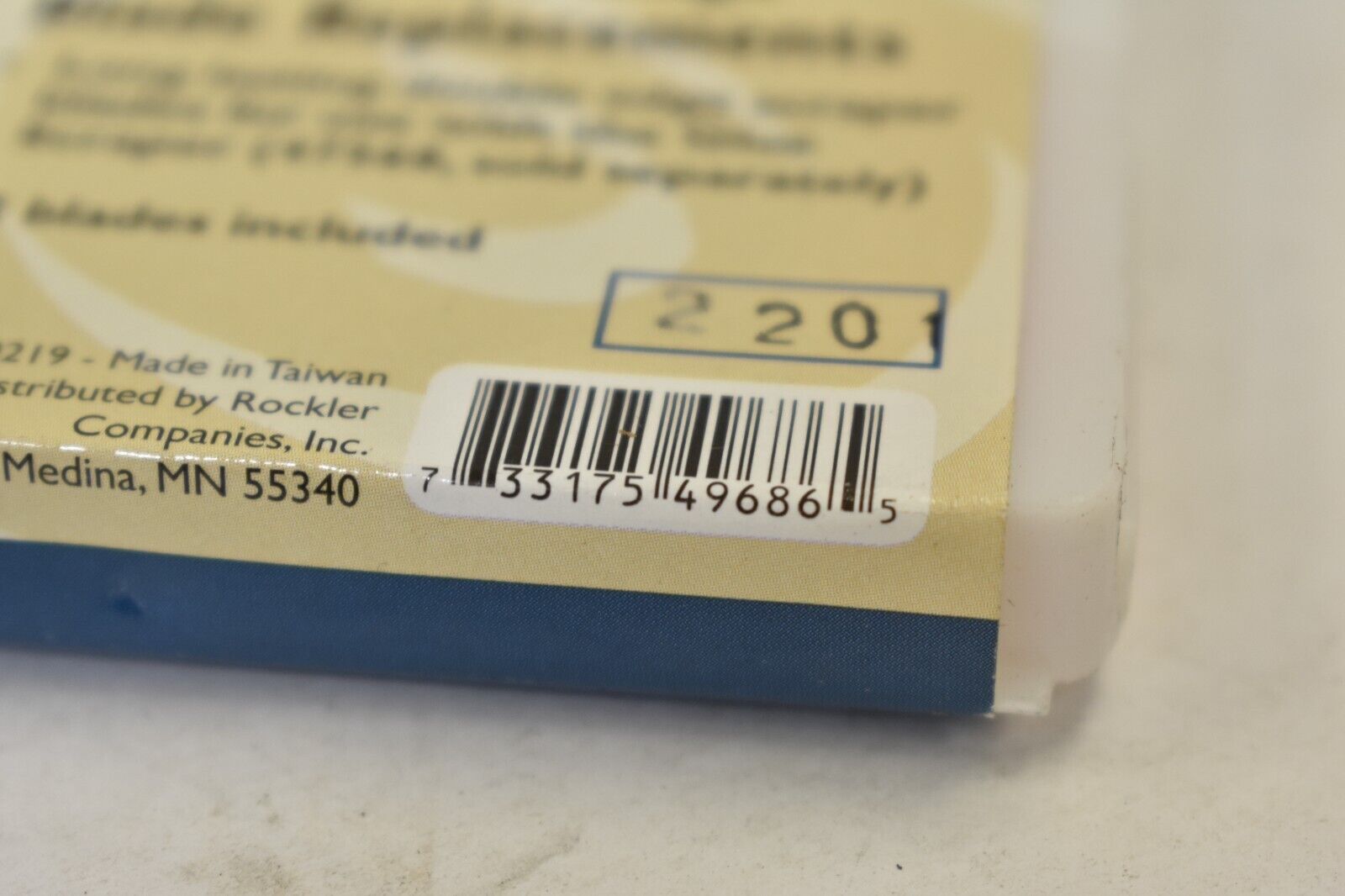 Lot of 4 Blades Rockler Double Edge Scraper Replacement Blades 1-3/4