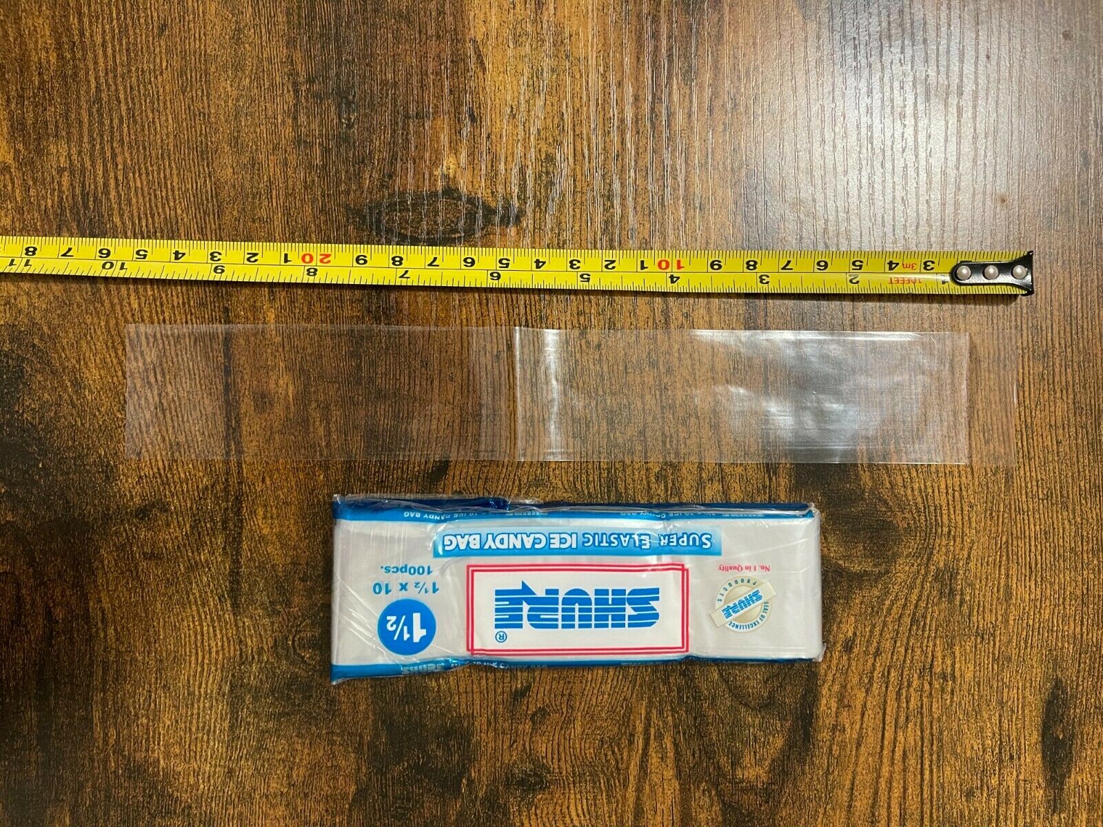 Ice Candy Bags/Ice Popsicle Bags 1.5x10 - 2 bags (200 pieces) - Fresh Stock Dated December 2025