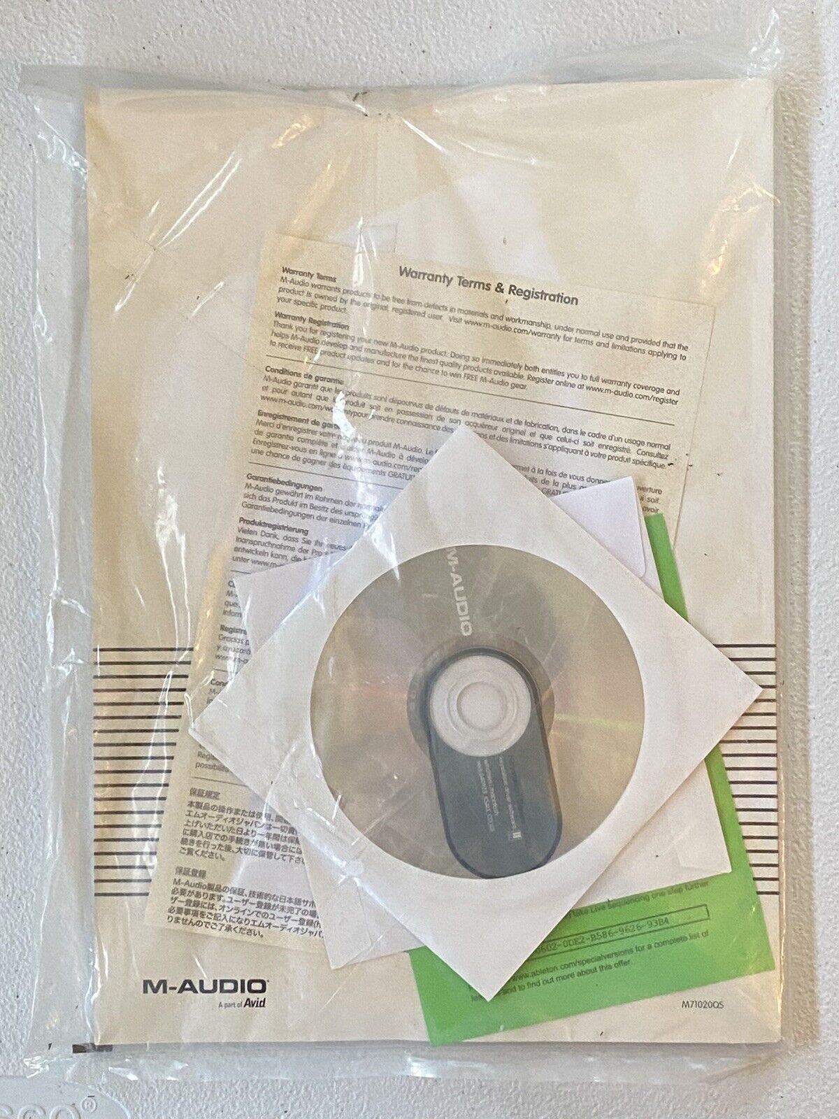 M Audio Keystation Pro 88 Keyboard Key Hammer Action USB MIDI Master Controller - Fresh Stock Dated February 2026