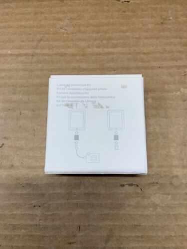 Original Apple iPad Camera Connection Kit (30-Pin) - MC531ZM/A - A1358, A1362 - Fresh Stock Dated February 2026