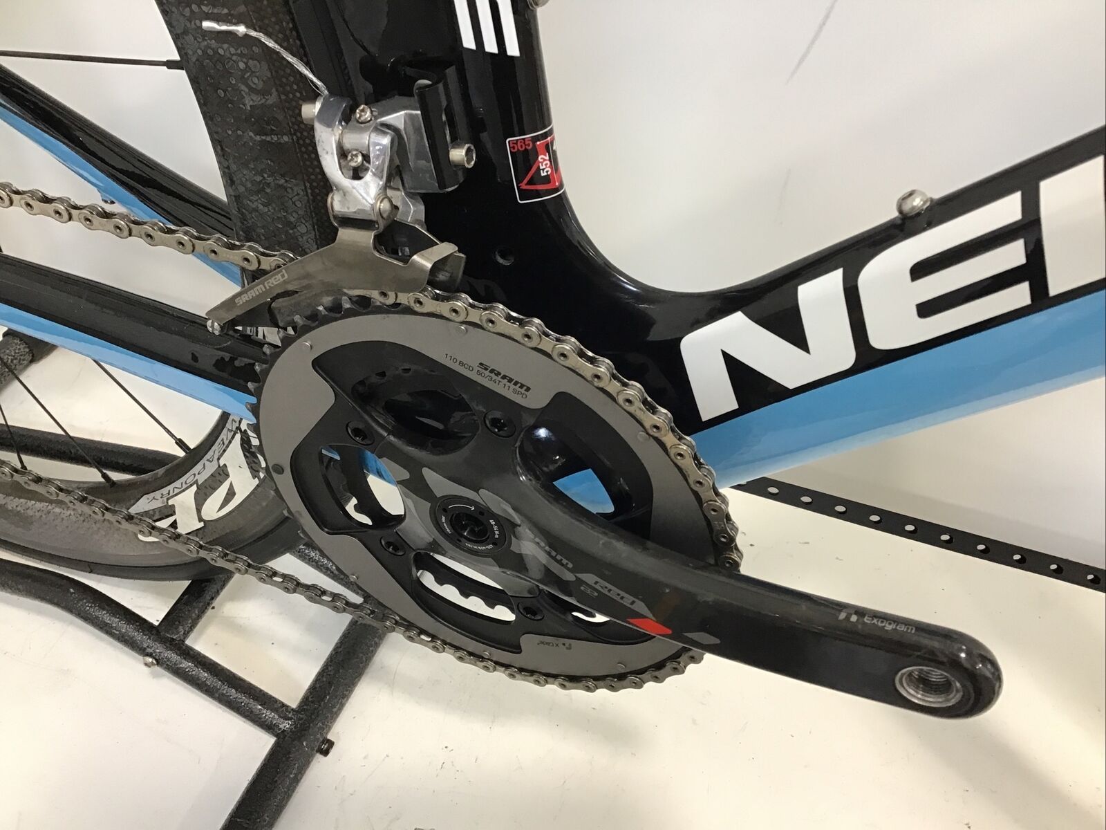 2012 NEILPRYDE Triathlon/TT Bike X-Large Carbon SRAM Red ZIPP 404 Firecrest - Fresh Stock Dated February 2026