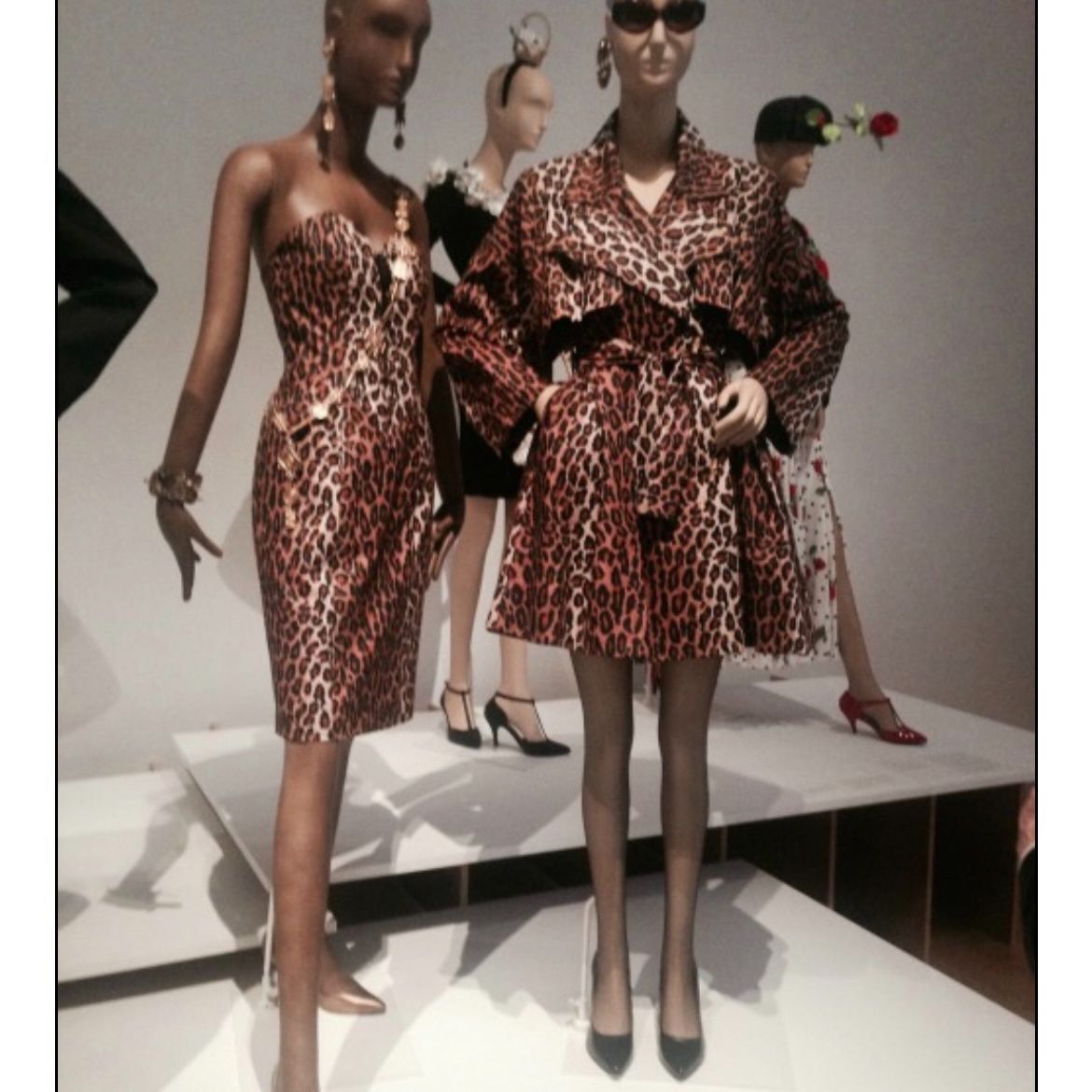 Vintage 1989 Patrick Kelly Cheetah Leopard Bustier Top & Skirt Set - Fresh Stock Dated March 2026