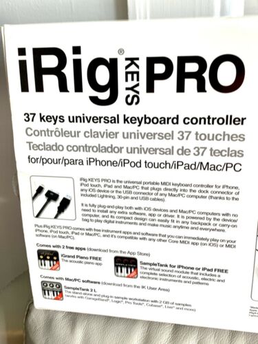 iRig Keys Pro BLACK - Fresh Stock Dated February 2026