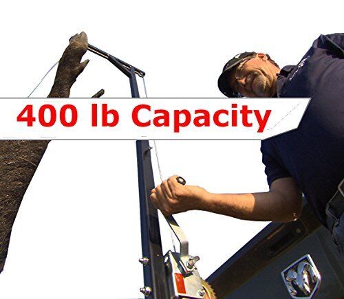 HME Products Truck Hitch Game Hoist - Complete Kit Includes Winch/Gambrel Bla... - Fresh Stock Dated February 2026