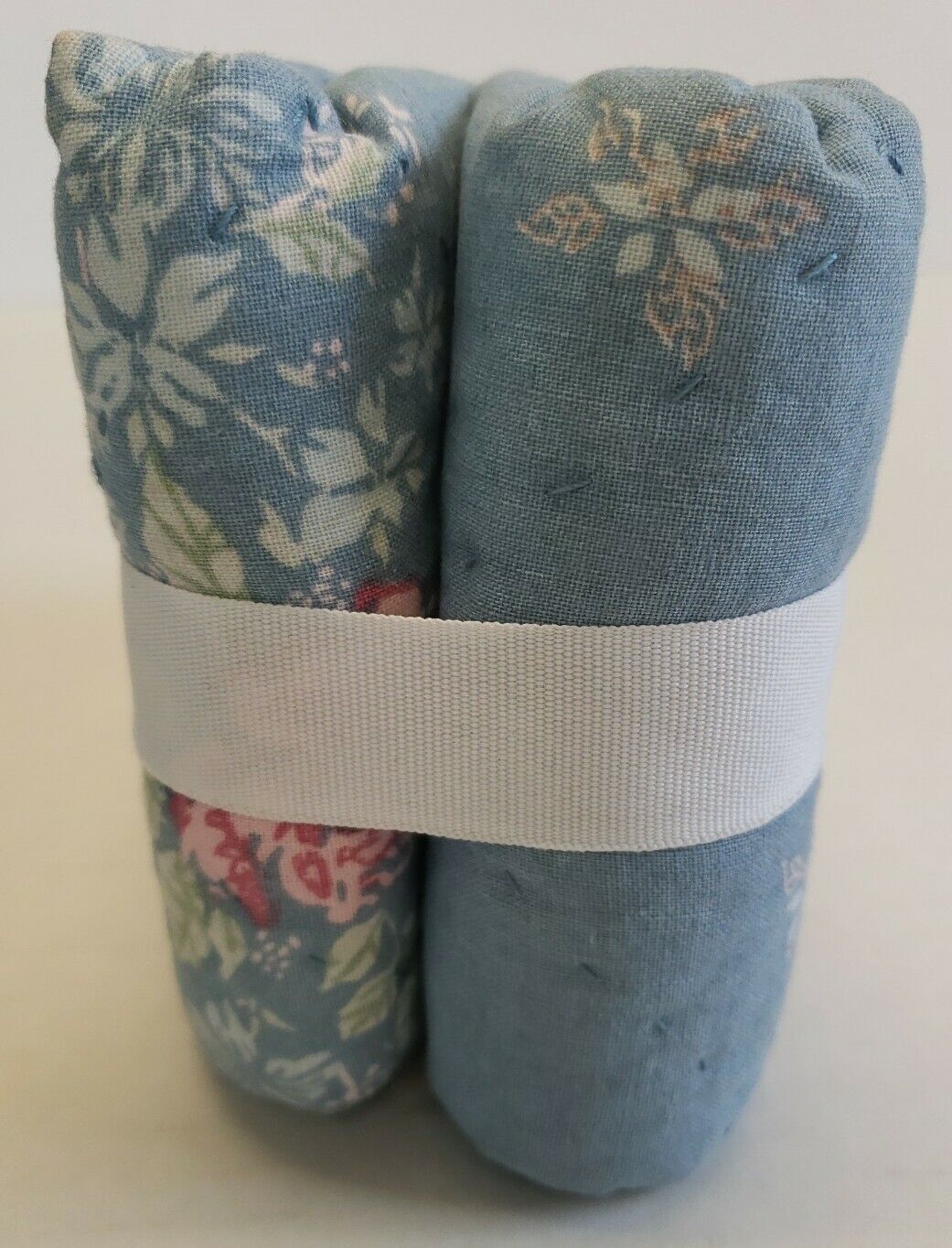 Simply Shabby Chic Lily Rose Blue Quilted Pillow Sham, Standard NEW - Fresh Stock Dated February 2026