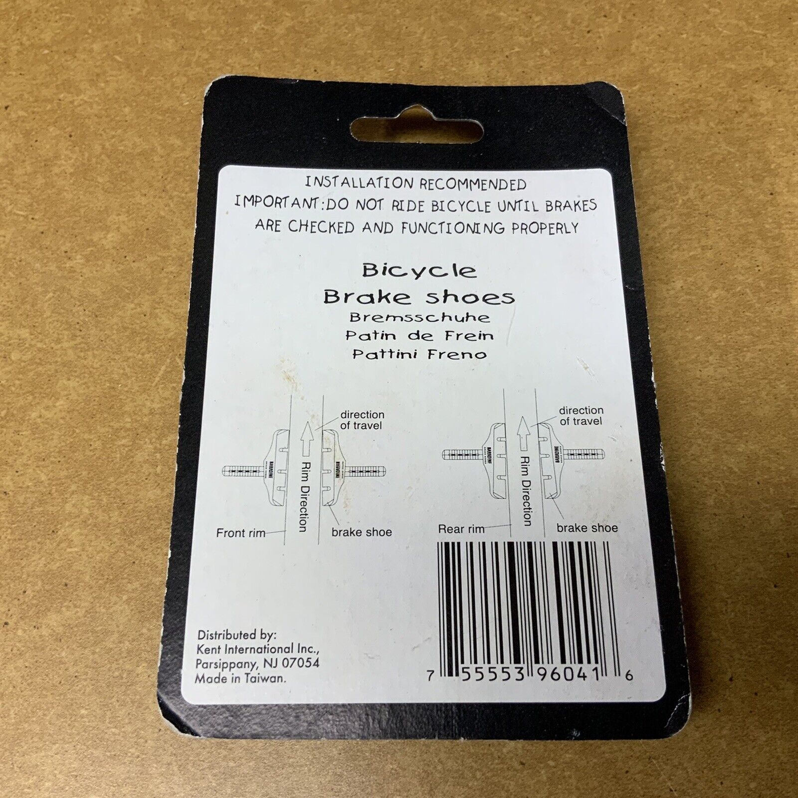 X-Factor Bicycle Caliper Brake Shoes (NIB) - Fresh Stock Dated February 2026