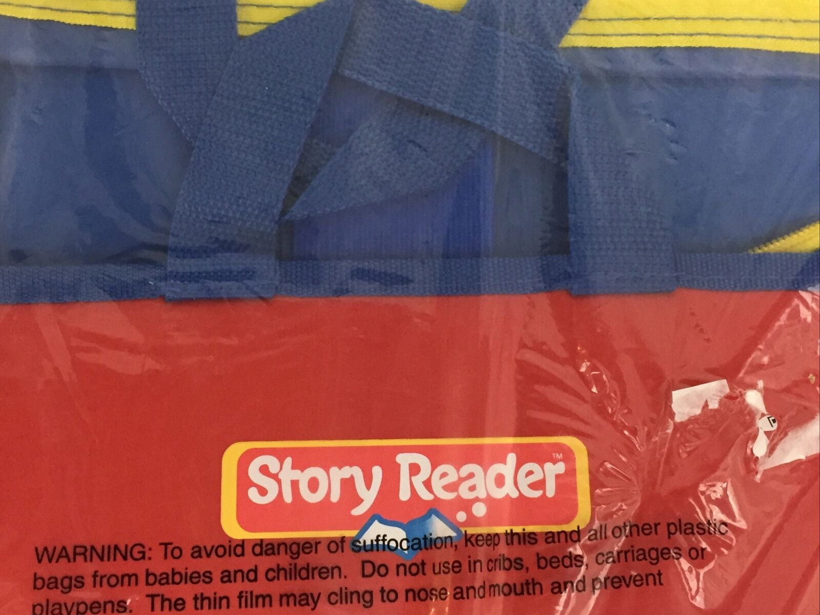 NEW Story Reader Travel Case Red Blue Handles Zipper Carry Tote Learning System - Fresh Stock Dated February 2026