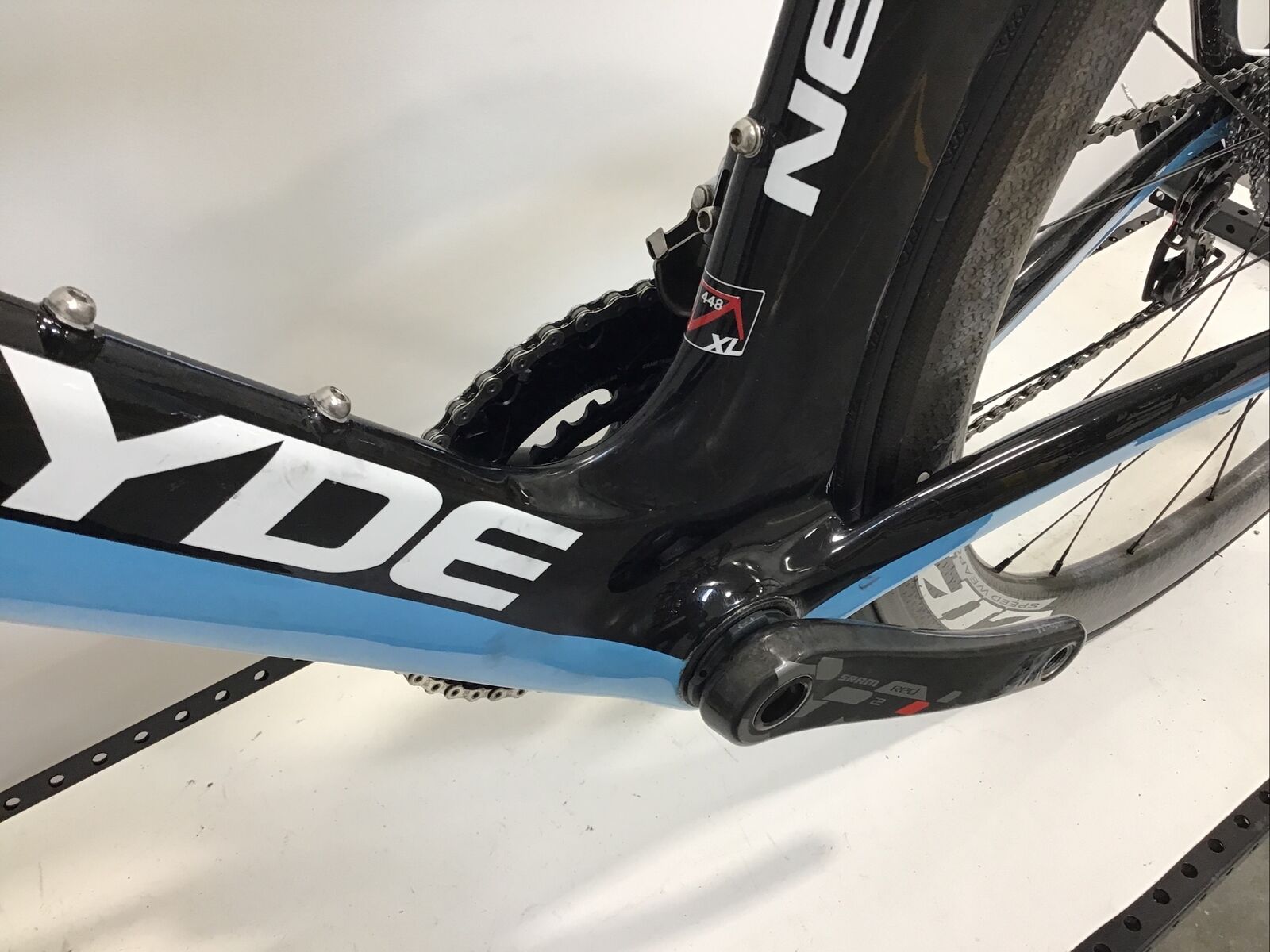 2012 NEILPRYDE Triathlon/TT Bike X-Large Carbon SRAM Red ZIPP 404 Firecrest - Fresh Stock Dated February 2026