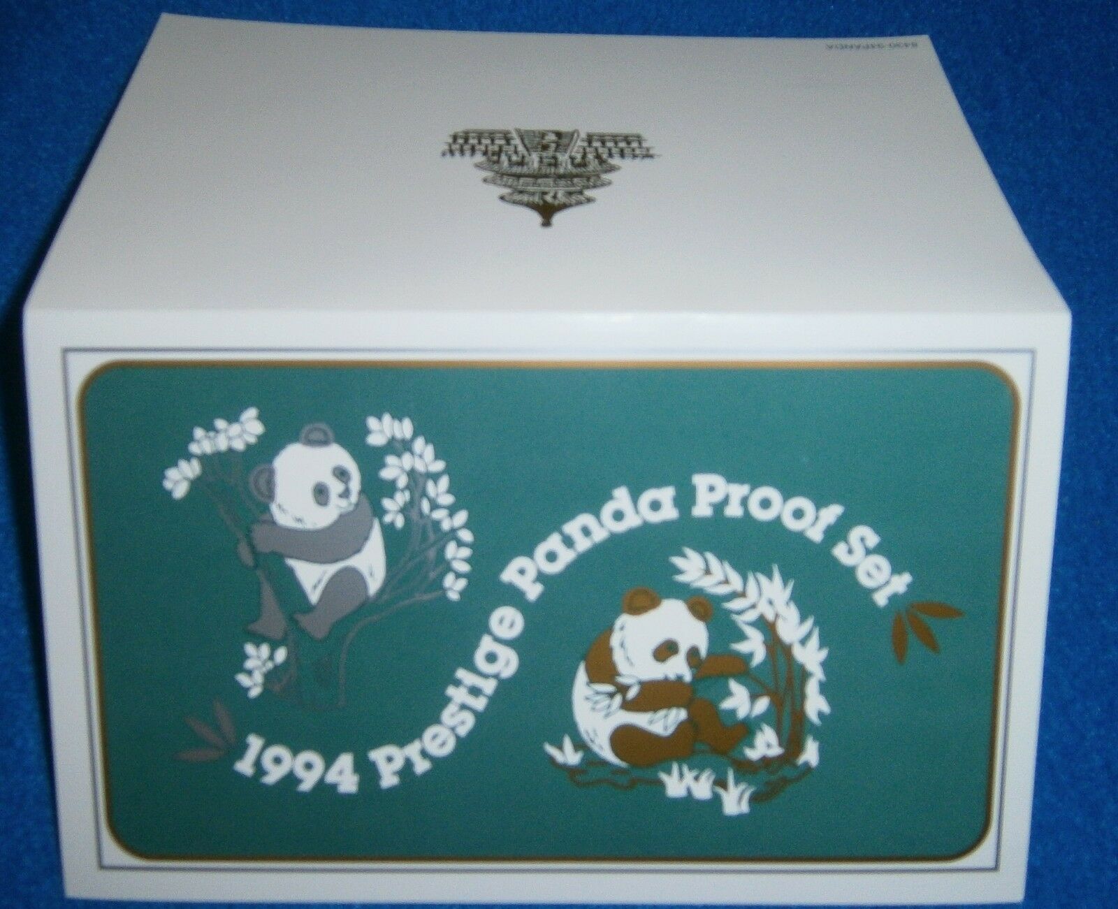 1994 CHINA PRESTIGE PANDA PROOF SET,  BI METALLIC,GOLD,SILVER, COA,  RARE SET - Fresh Stock Dated February 2026