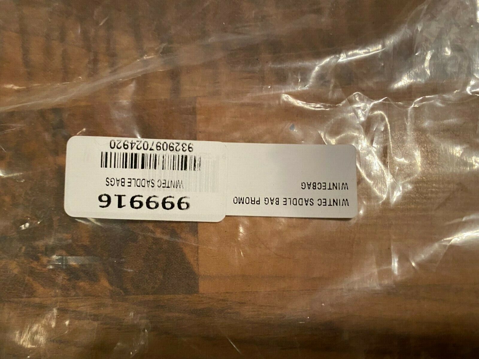 NEW BLUE WINTEC ENGLISH SADDLE COVER BAG / CARRIER WITH HANDLE STRAP - Fresh Stock Dated February 2026