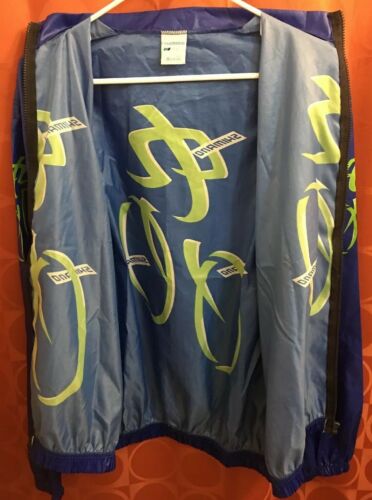 L VINTAGE 1980s Dura Ace Deore SHIMANO Cycling Jersey Wind Jacket SANTINI ITALY - Fresh Stock Dated December 2025