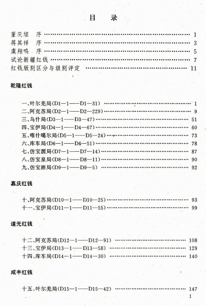 F0A02, Illustrated Catalogue of Xinjiang (Sinkiang) Red Coins, 1995 - Fresh Stock Dated February 2026