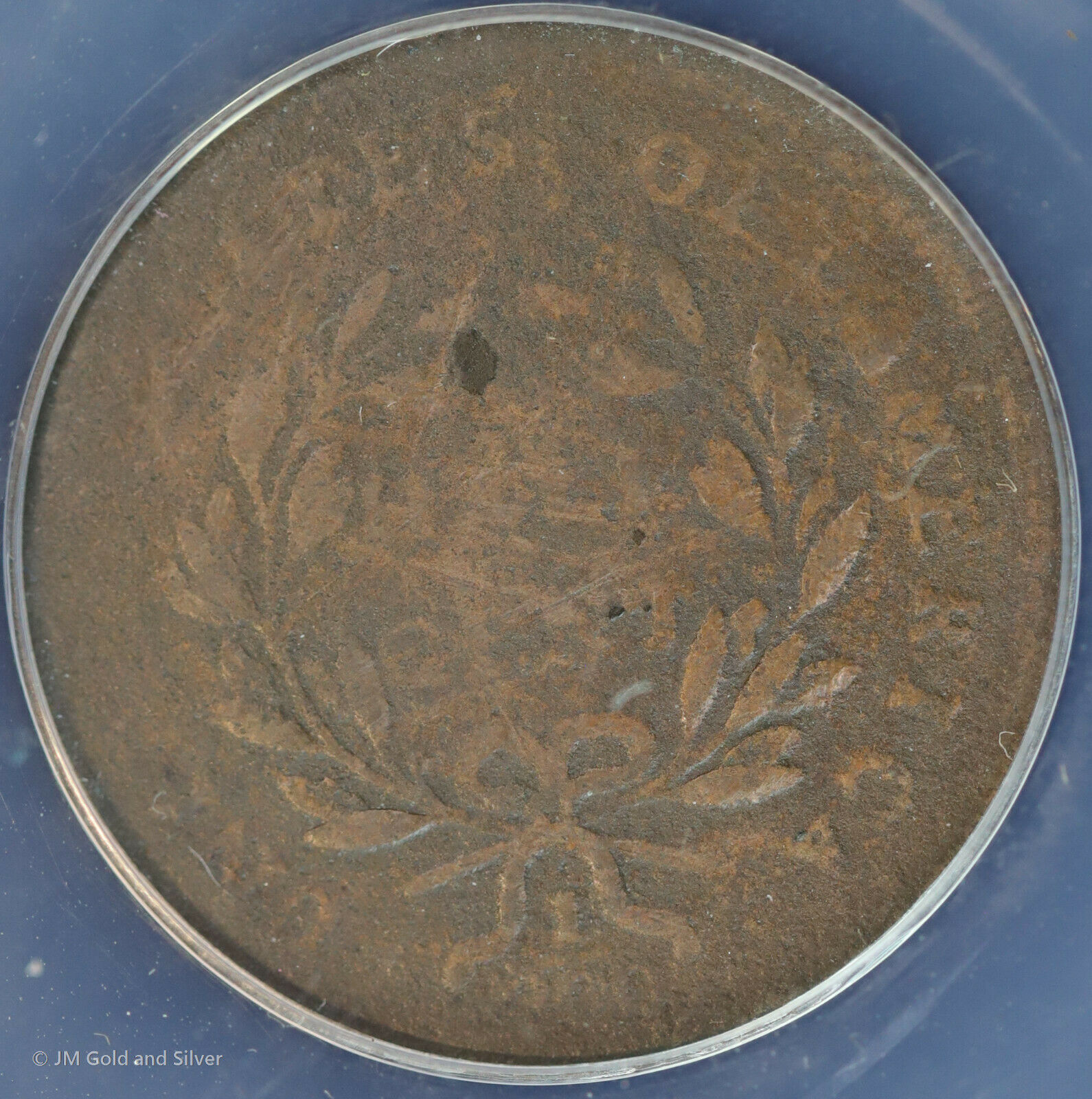 1797 1/2C Braided Hair Half Cent Plain Edge C-1 1 Above 1 ANACS Good 4 Details - Fresh Stock Dated February 2026