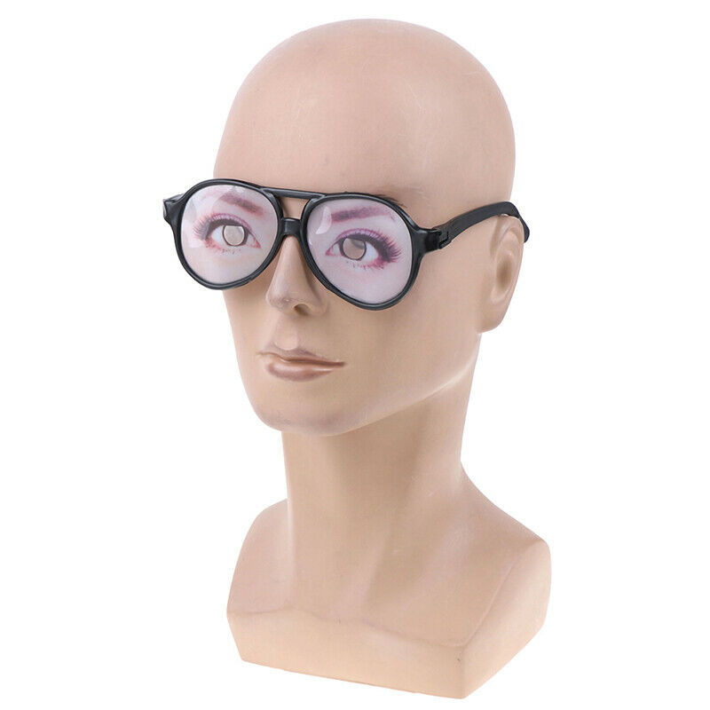 Funny Party Awesome Eyes Eyeglasses Mask Costume Disguise Prank Joke Glasse PAN - Fresh Stock Dated February 2026